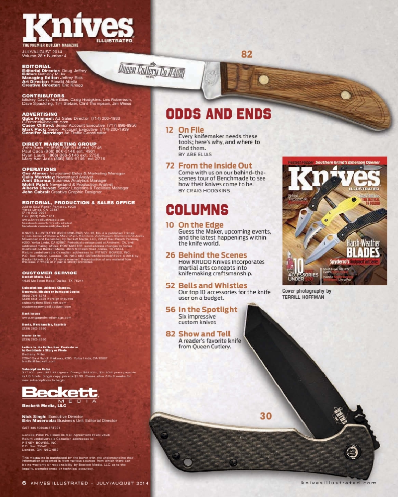 Knives Illustrated 20140708